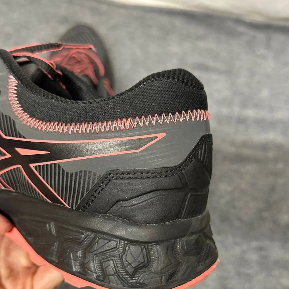 Asics Gel Sonoma 4 Women's Trail Hiking Shoes Size 10.0 Black Coral EUC!